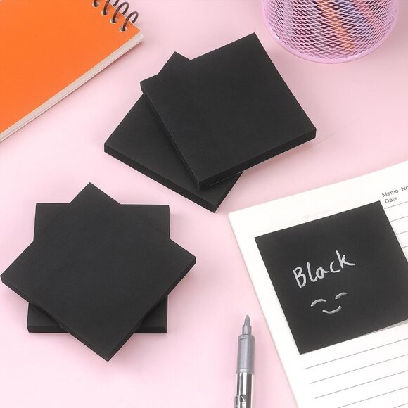 Sticky Notes 3x3 Self-Stick Notes Bright Colors Sticky Notes 4 Pads 90 Sheets/Pa - Picture 7 of 7